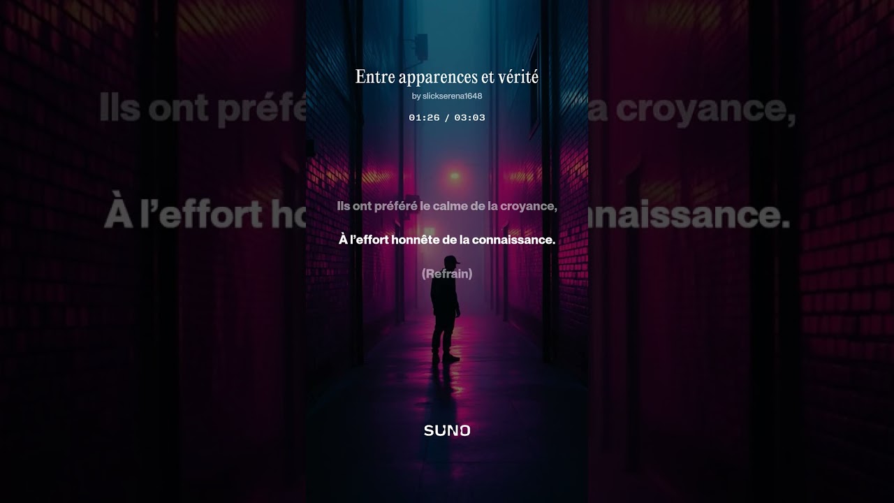 Entre apparences et vérité