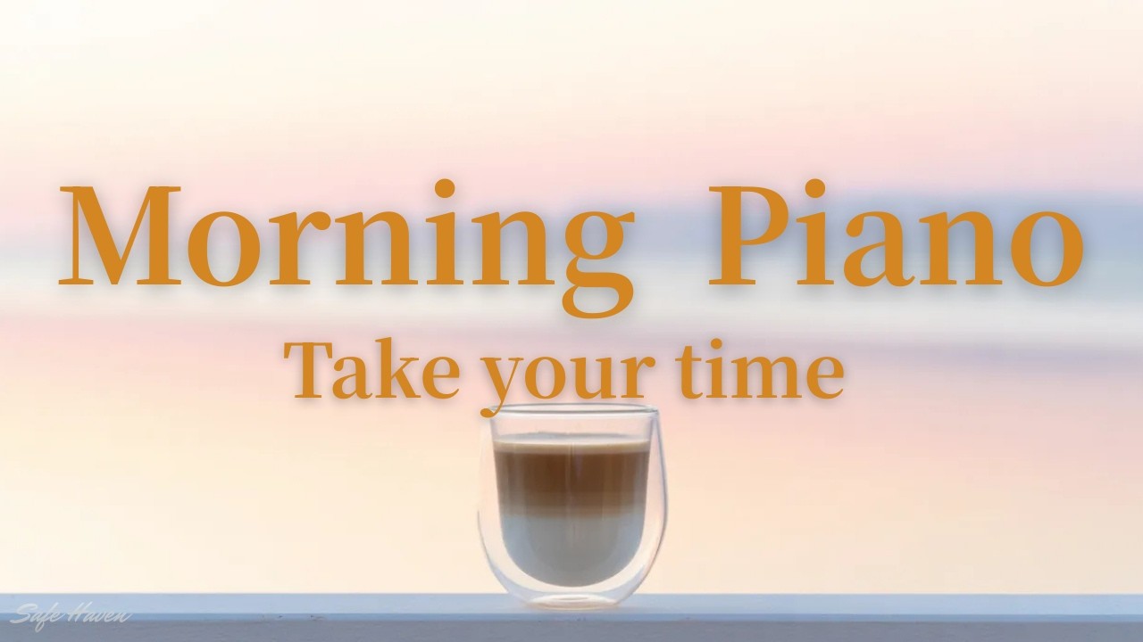 Peaceful Morning Piano ☕️ Your Private Ocean Seat for Quiet Reflection | Slow BGM