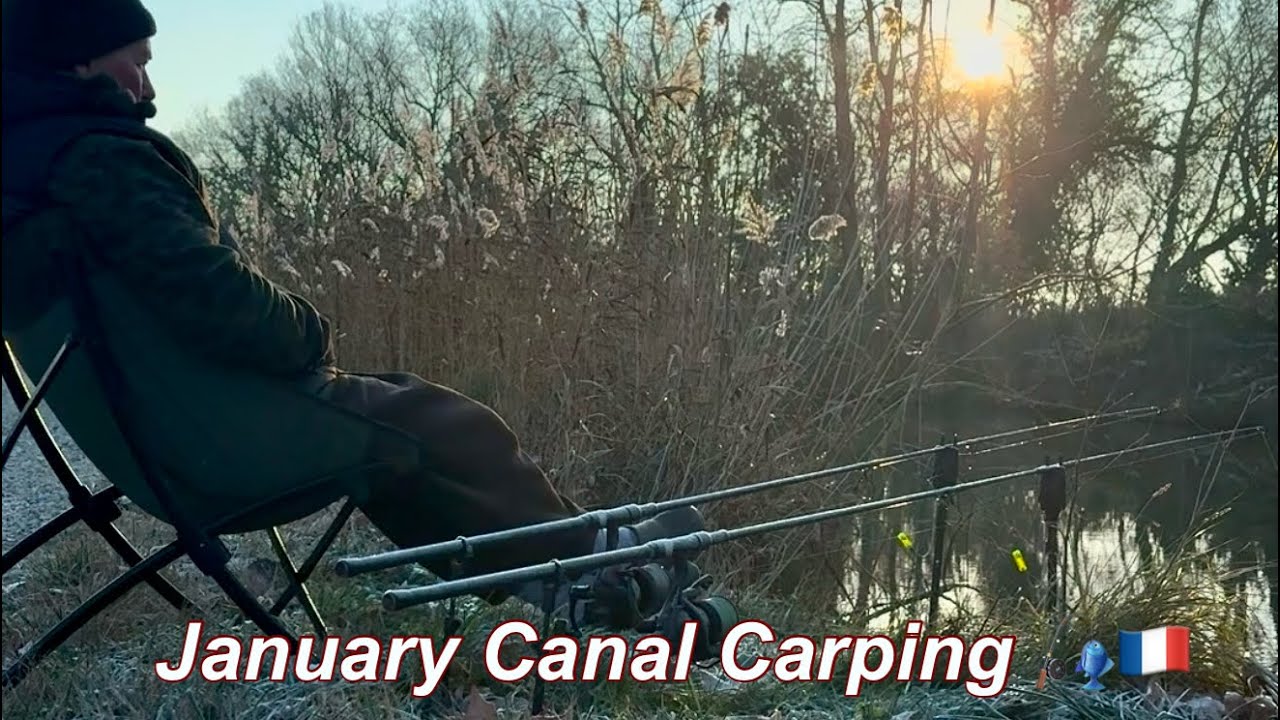 Freezing January Canal Carp💪🏻🎣