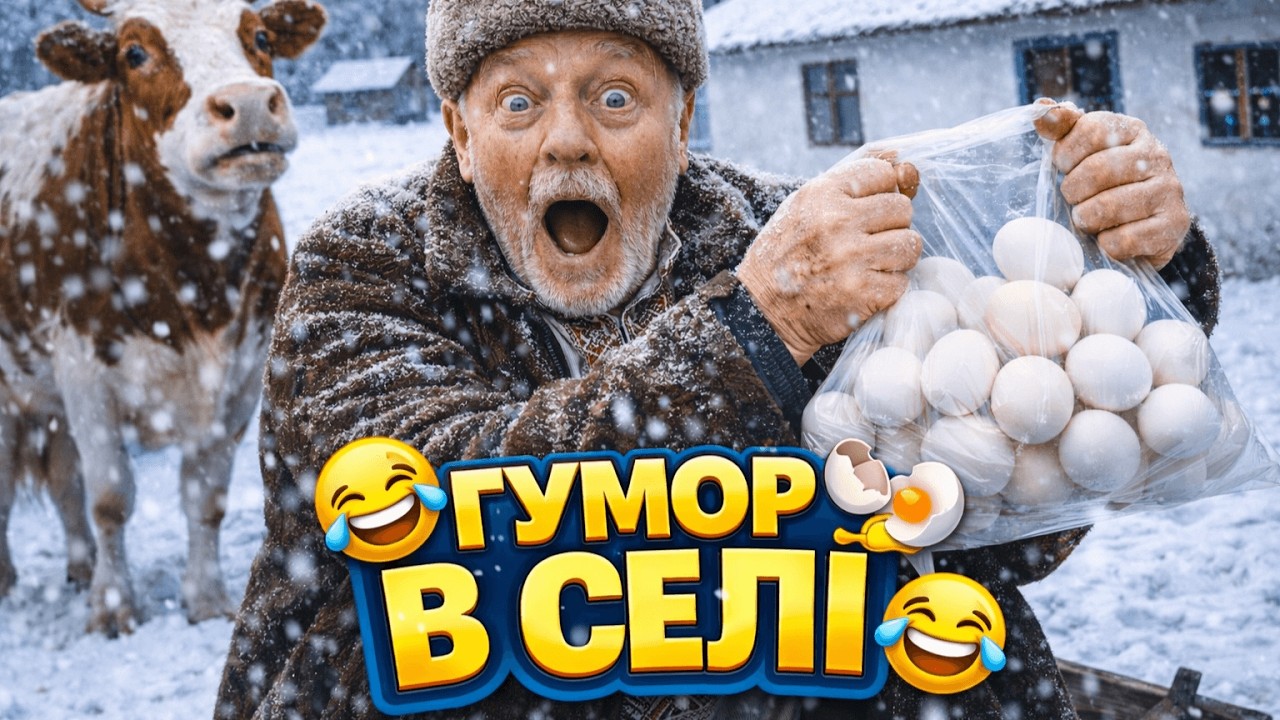 💥Гумор в Селі — Збірка 8 (●'◡'●) Село, люди й дід Панас #дідпанас #село #сільськийгумор😁