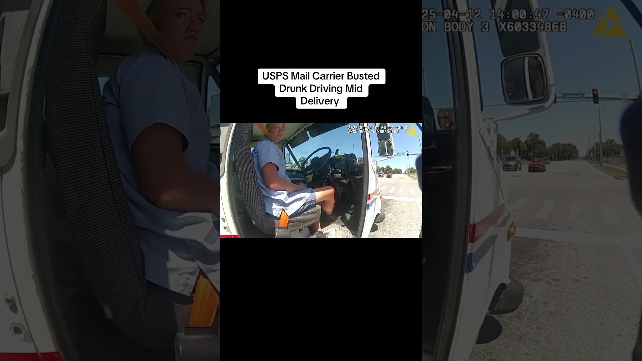 USPS Mail Carrier Busted for Drunk Driving
