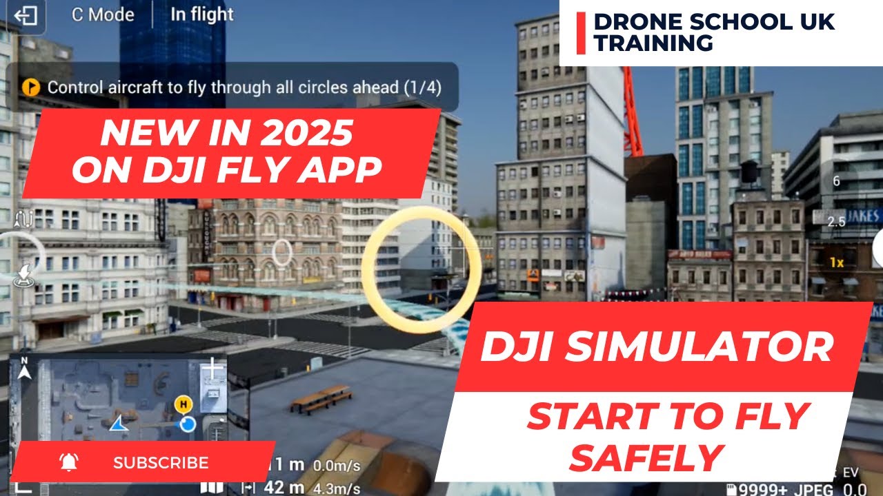 NEW DJI Simulator Drone on DJI Fly App launched May 2025 | Next-Level Flight Training Just Got Real
