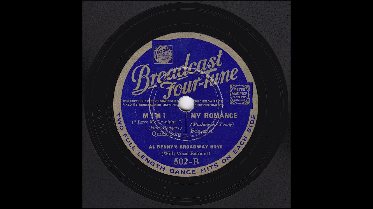 Harry Bidgood's Dance Band - Mimi & My Romance
