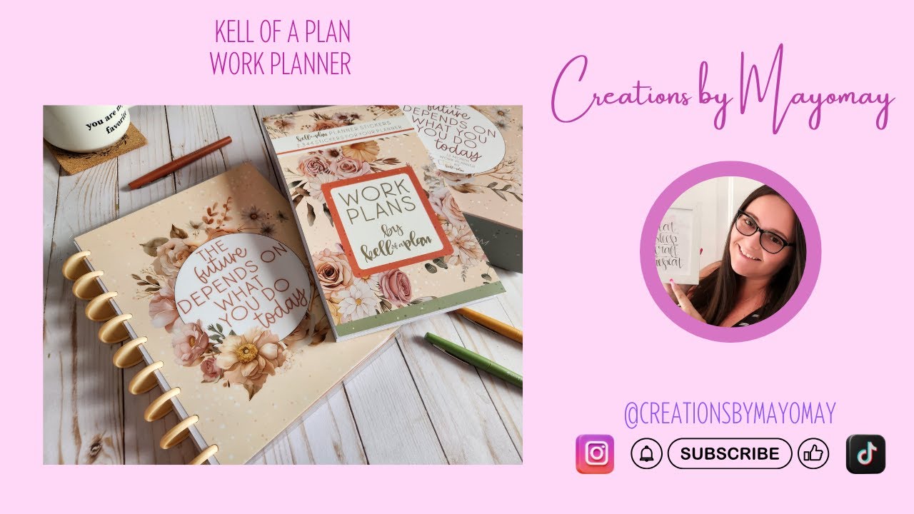 Work Planner 2025-2026 Kell of a Plan Flip Through