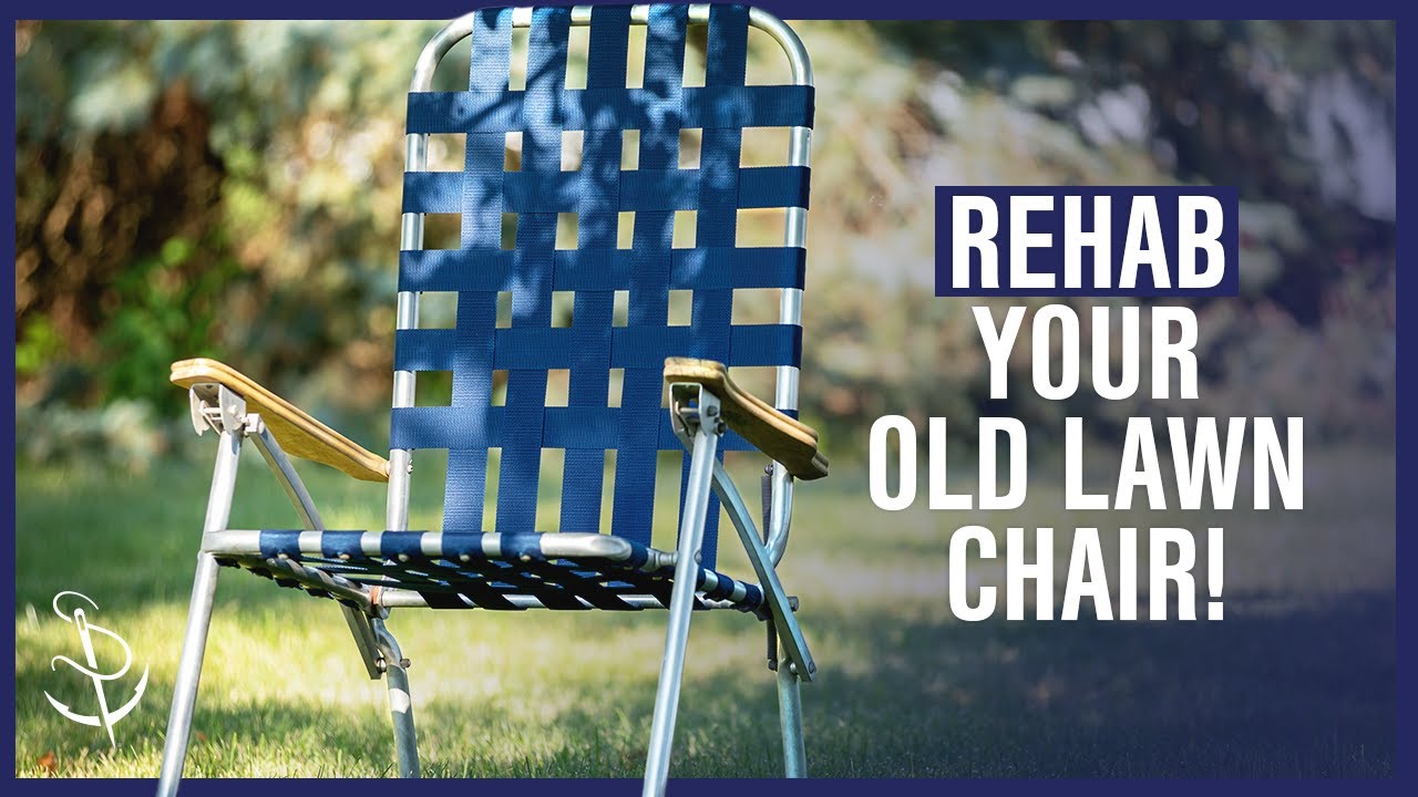 How to Re-Web a Lawn Chair