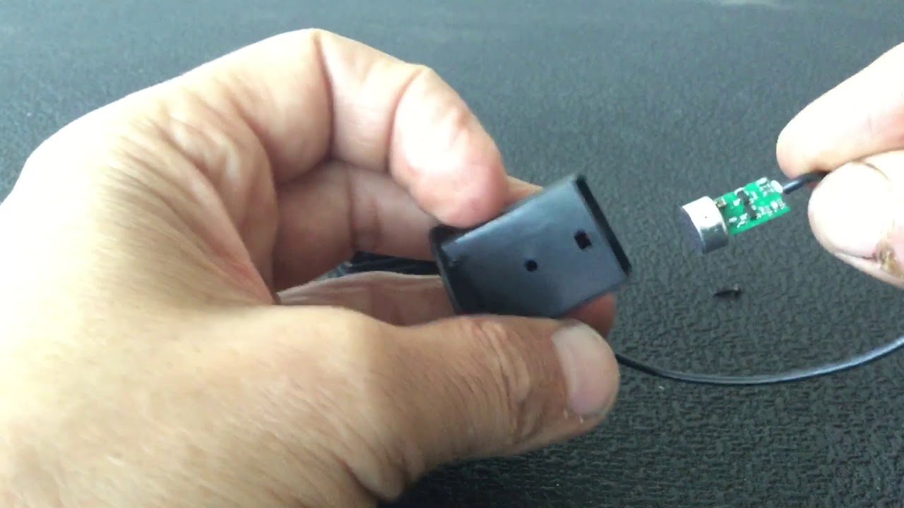 DIY Part 3 Porsche 911 PCCM Plus Best Microphone Install Location