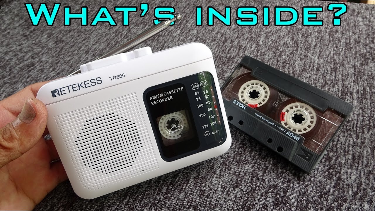 What's inside Retekess TR606 Radio Cassette Player