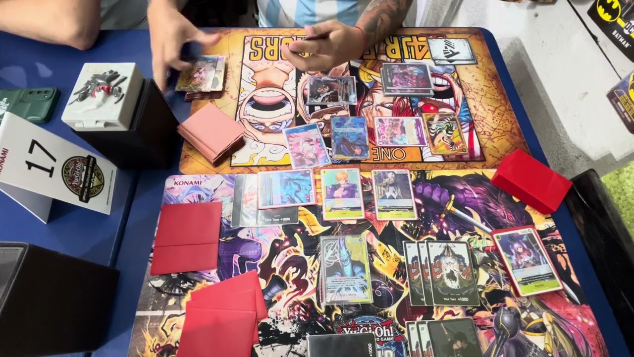 [OP-14] POV One Piece TCG: Moria Y/B vs Luffy UP ¡Ronda 1!