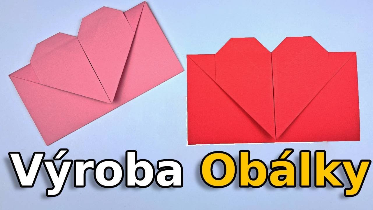 Jak Vyrobit Ob&aacute;lku se Srdcem z Pap&iacute;ru - Jak Udělat Ob&aacute;lku