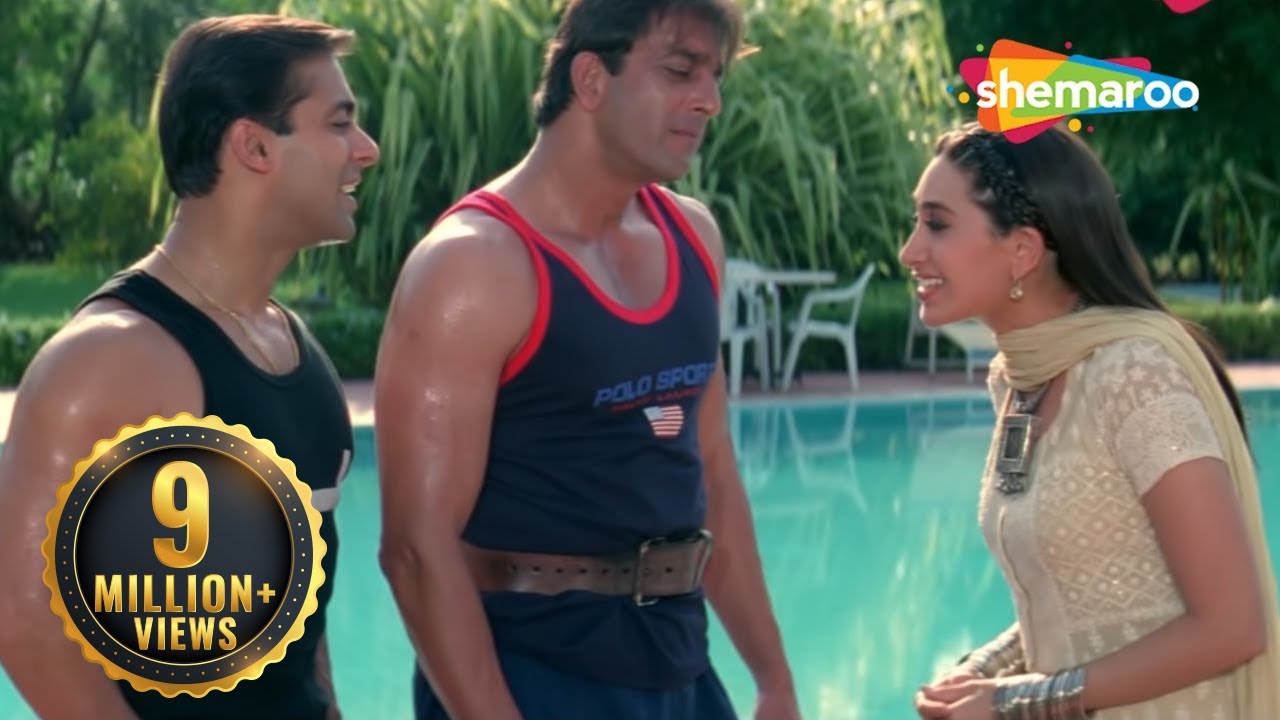 किसकी BODY अच्छी है ? Chal Mere Bhai | SUPERHIT HINDI COMEDY MOVIE | SALMAN KHAN - SANJAY DUTT