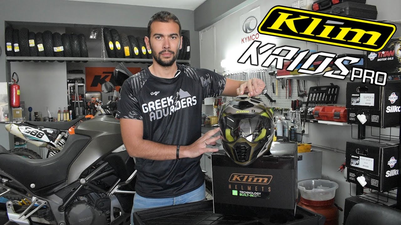 Klim Krios Pro helmet Review | &Epsilon;ί&nu;&alpha;&iota; &tau;&omicron; &kappa;&alpha;&lambda;ύ&tau;&epsilon;&rho;&omicron; &kappa;&rho;ά&nu;&omicron;&sigmaf; &gamma;&iota;&alpha; Adventure &mu;&eta;&chi;&alpha;&nu;ή?