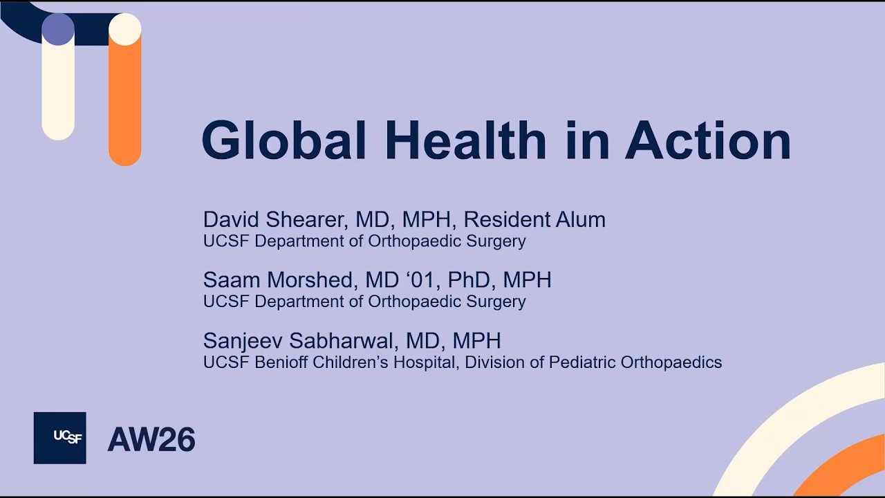 2026 Alumni Weekend Global Health in Action