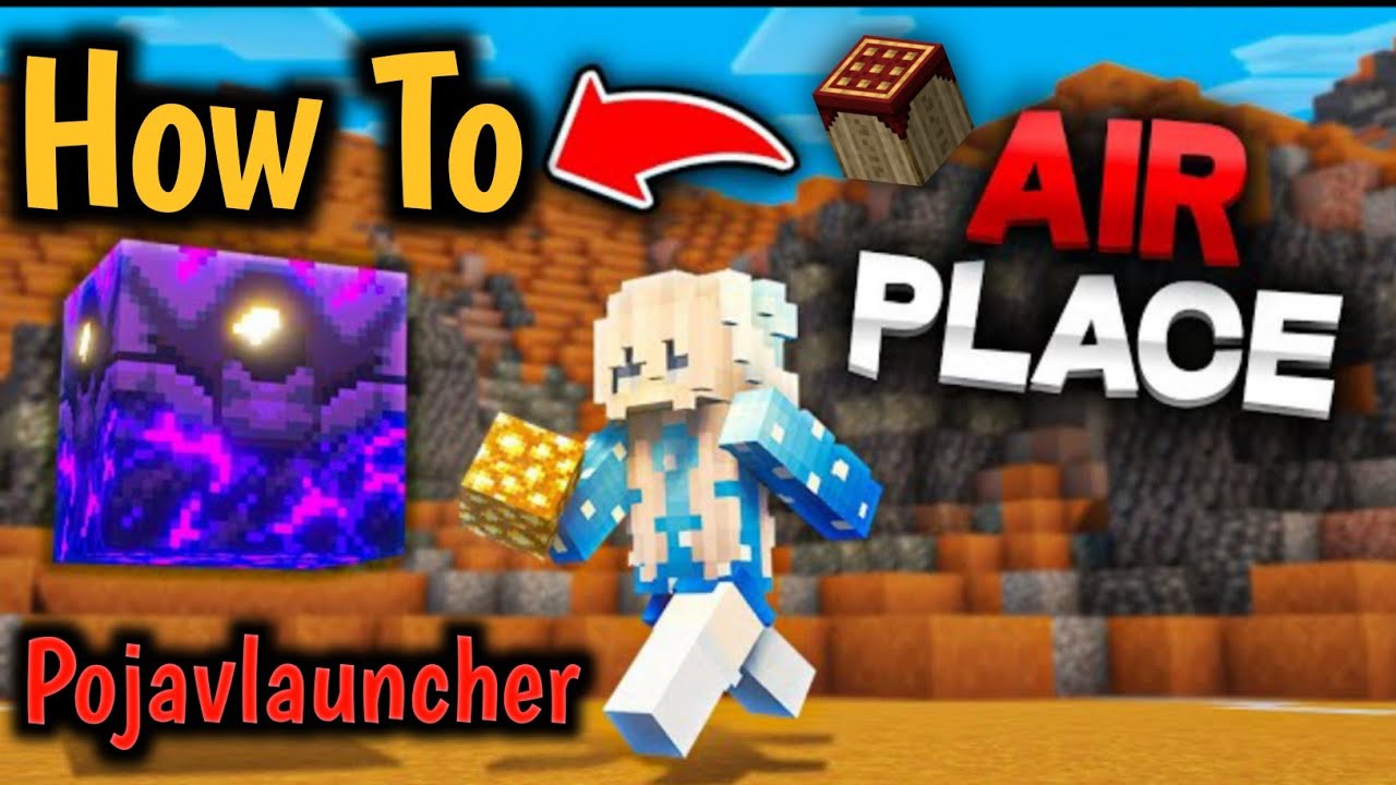 How To @Marlowww Air Place in Pojavlauncher | Minecraft | Mac XD |