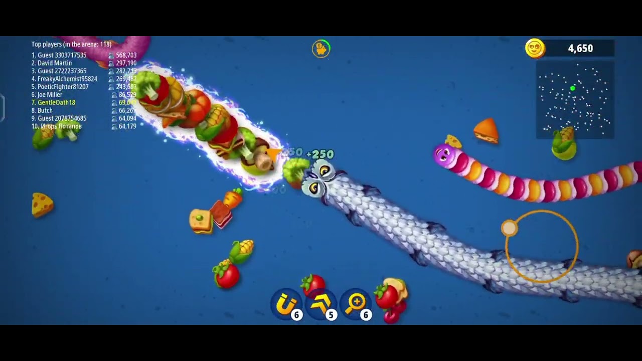  "The Ultimate Worms Zone Challenge: Journey from Rank 122 to Champion!"