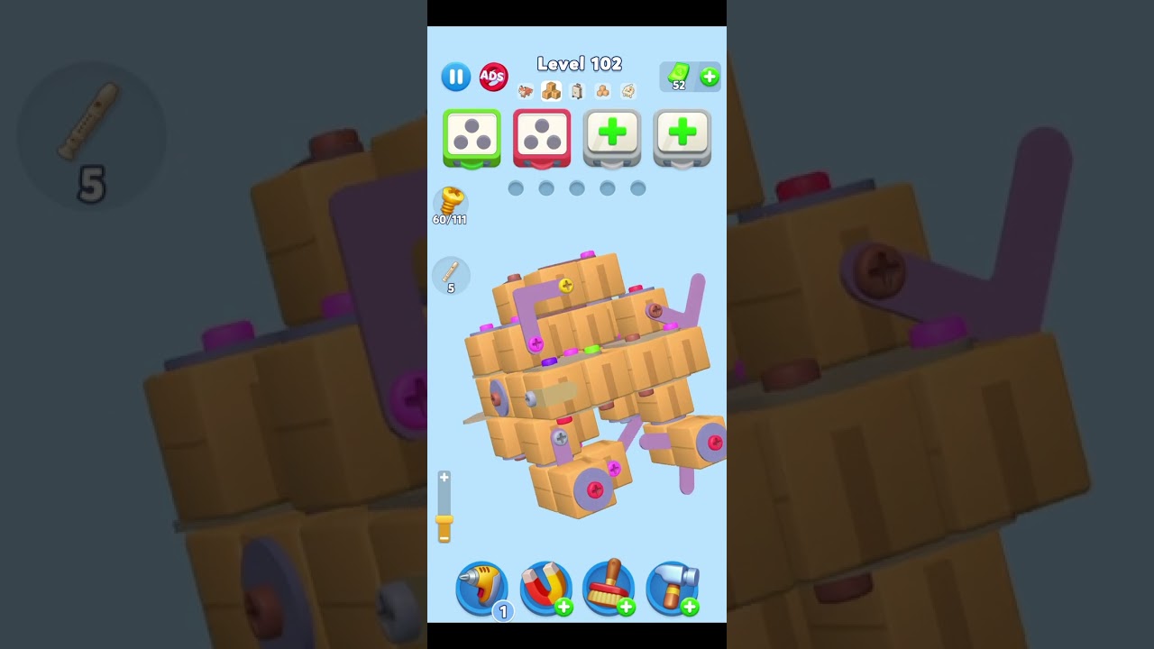 Happy screw games level 102