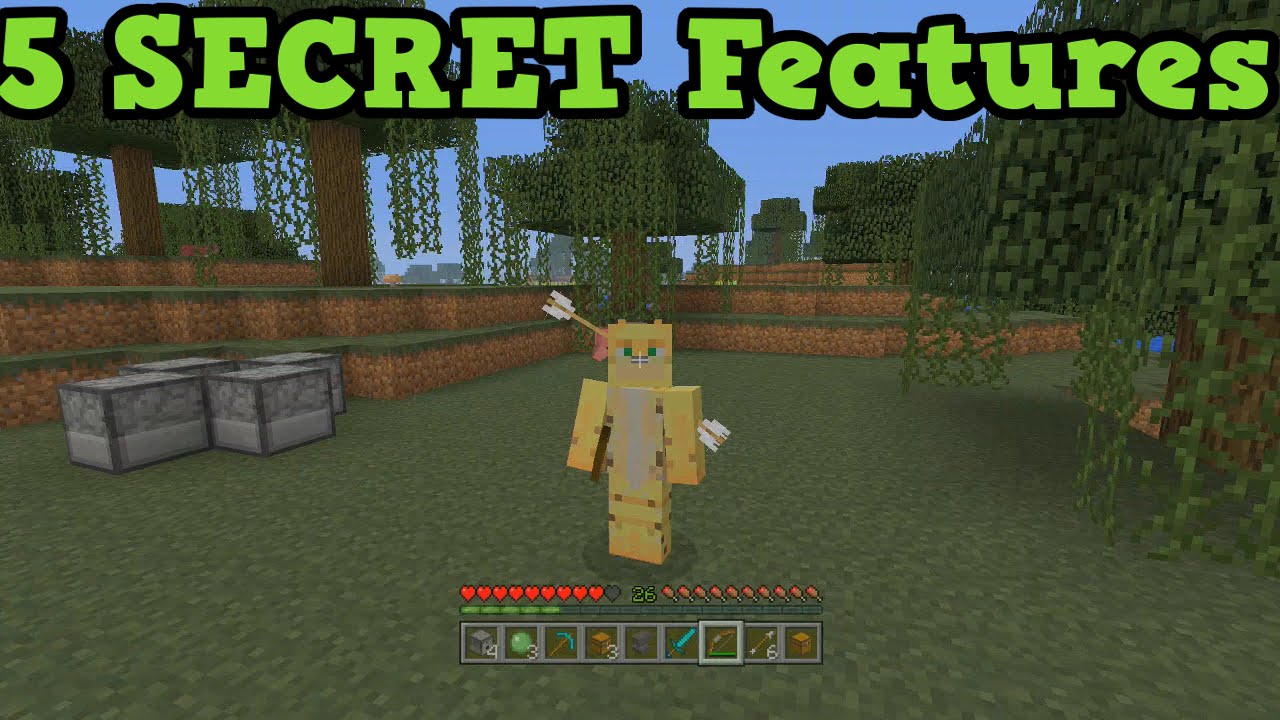 Minecraft Xbox 360 + PS3 + PS4: 5 Secret TU19 Features