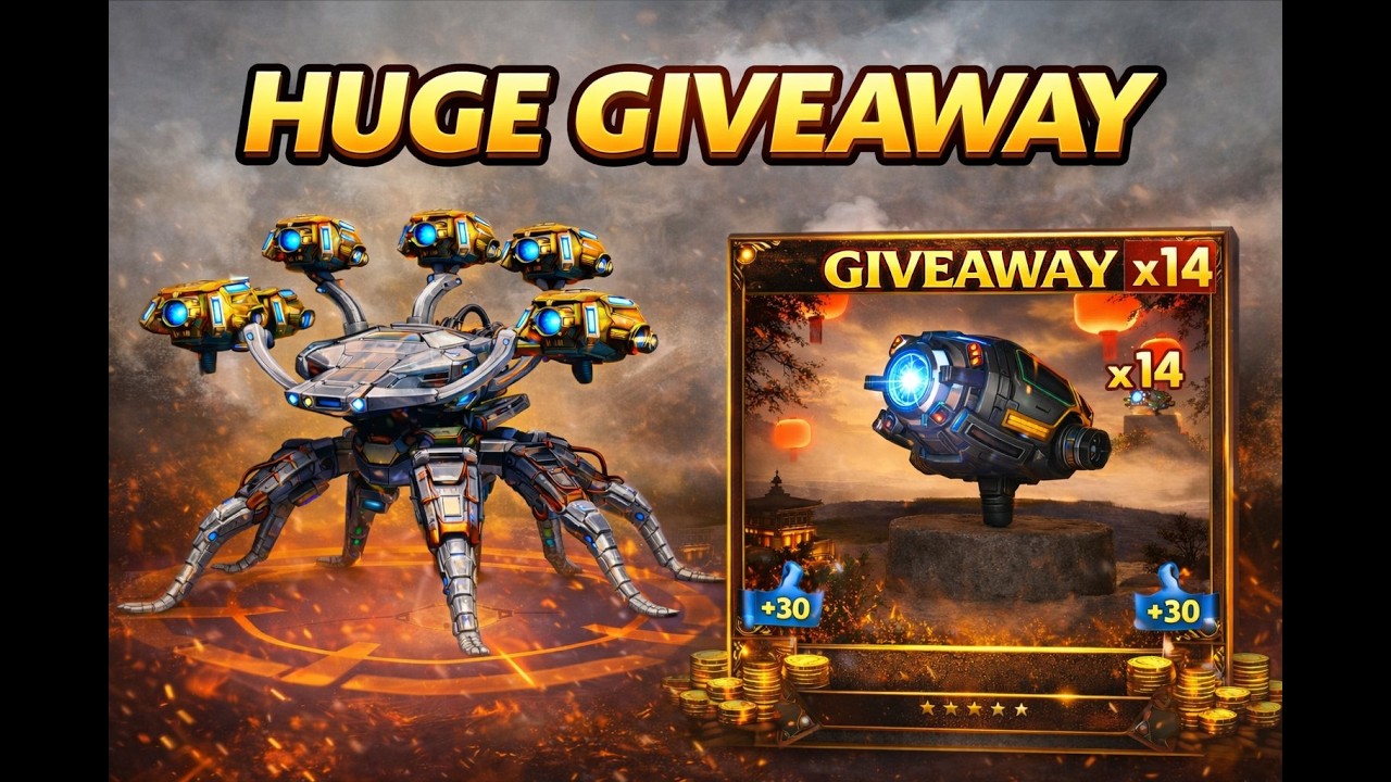 [WR]🔥DAGON with 6X Royal Hippo 🎁14x Hippo [Light] Weapons | War Robots Giveaway #WRWinHippo