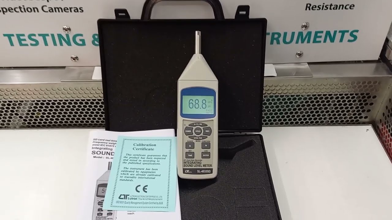 Tutorial Menggunakan Lutron SL-4035SD untuk Pengukuran Suara