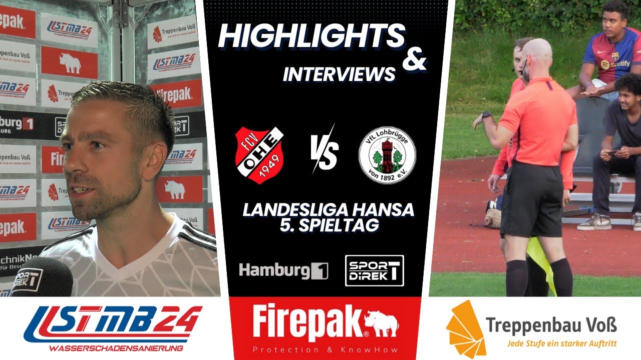 FC Voran Ohe - Vfl Lohbrügge Landesliga Hansa 5. Spieltag