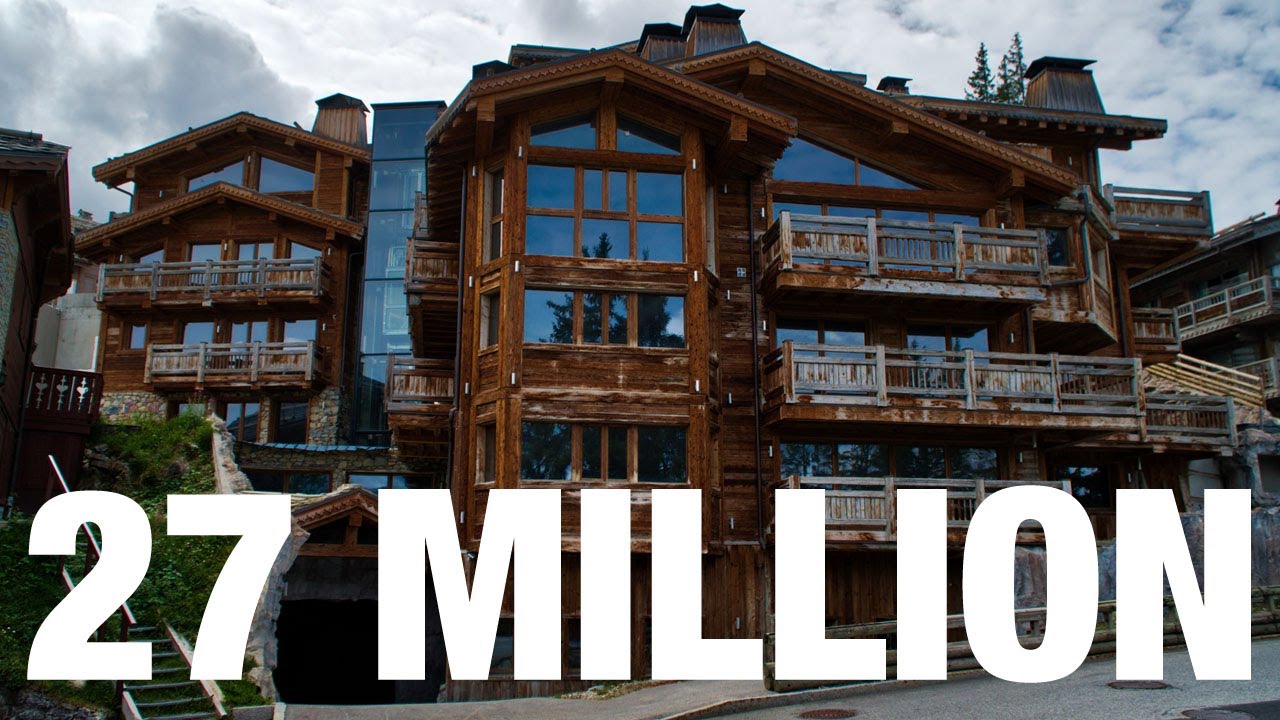 THE TRAGIC STORY OF CHALET APOPKA, THE LARGEST CHALET IN THE ALPS - COURCHEVEL VLOG S3E28