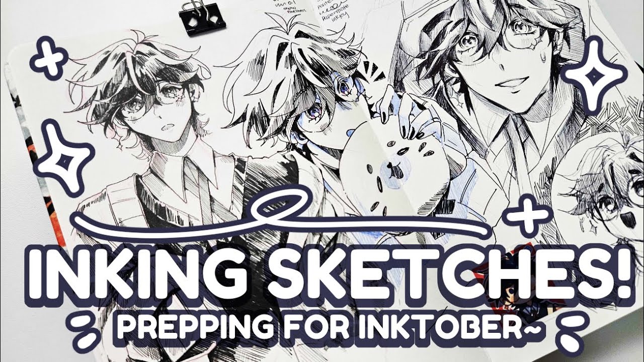 Playing with Ink! Maybe INKTOBER 2025?