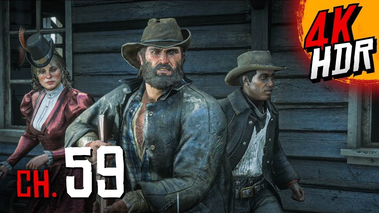 ⁴ᴷ⁶⁰ Red Dead Redemption | Hot Coffee  |  Mission Rob Valentine Bank RTX 4090 Ray Tracing 🎮🔥