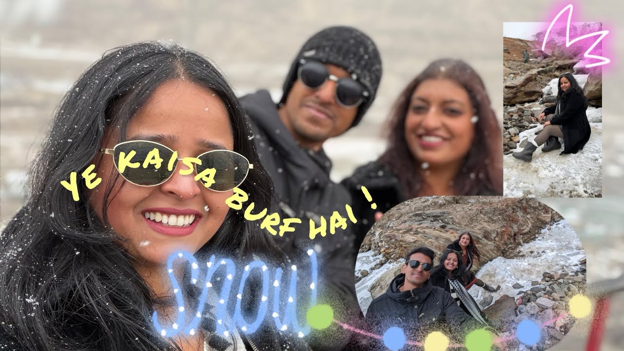 Ye kaisa snow hai !!!?? 🤔 | manali gye | snow mila ?| enjoyment in manali |