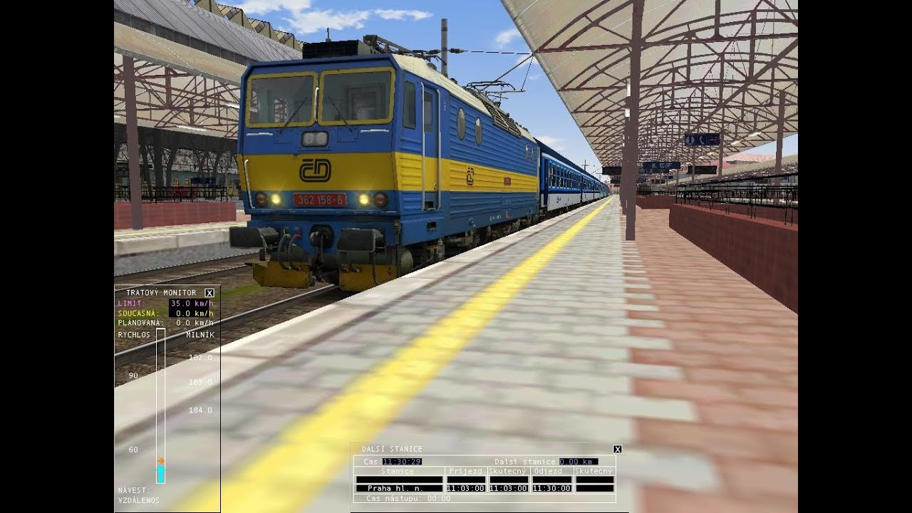 [FHD] MSTS - R641 - Praha - Tábor