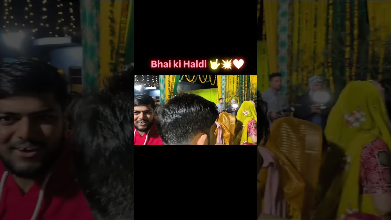 Mamu haldi function 💗🎀💫