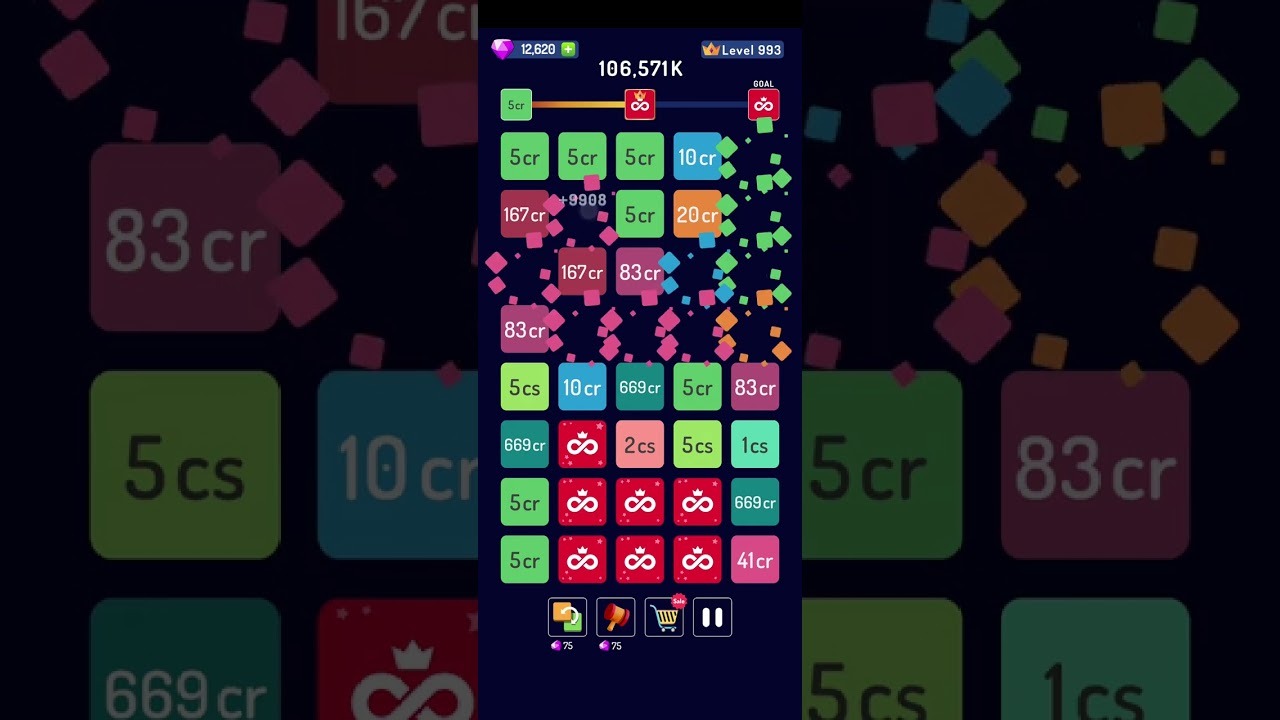 2248 - Numbers Game 2048 #games #gameplay #gameplay