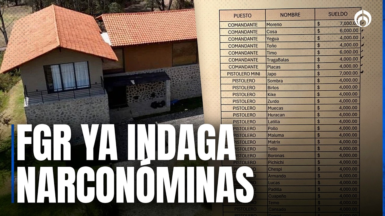 FGR ya va por narconómina de “El Mencho”; pide a El Universal documentos hallados