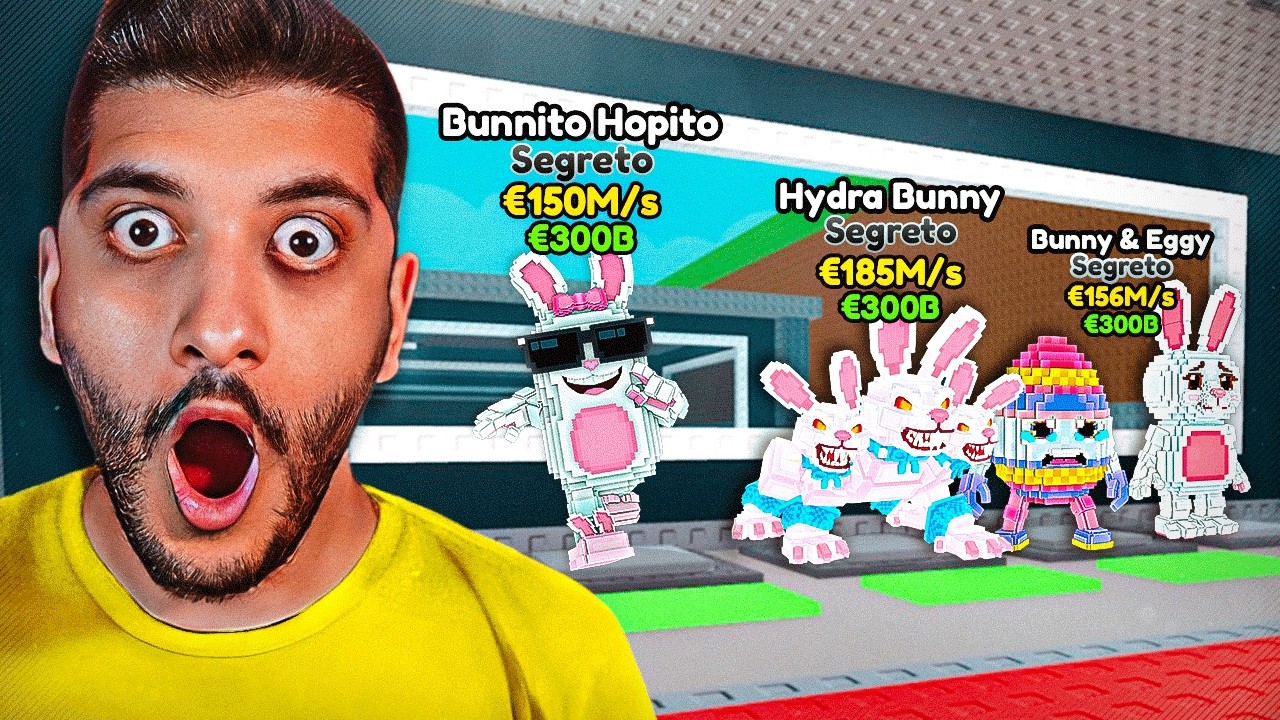HO TROVATO TUTTI i NUOVI BRAINROT di PASQUA su STEAL A BRAINROT!! ROBLOX ITA