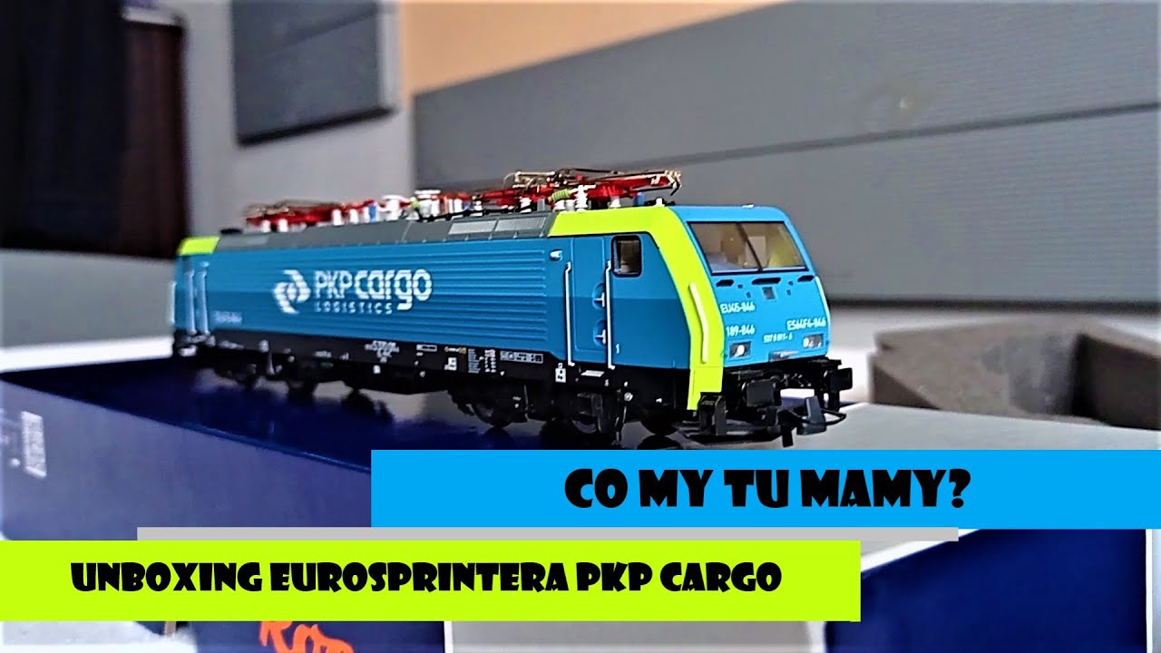 Unboxing Eurosprintera PKP Crago w skali H0