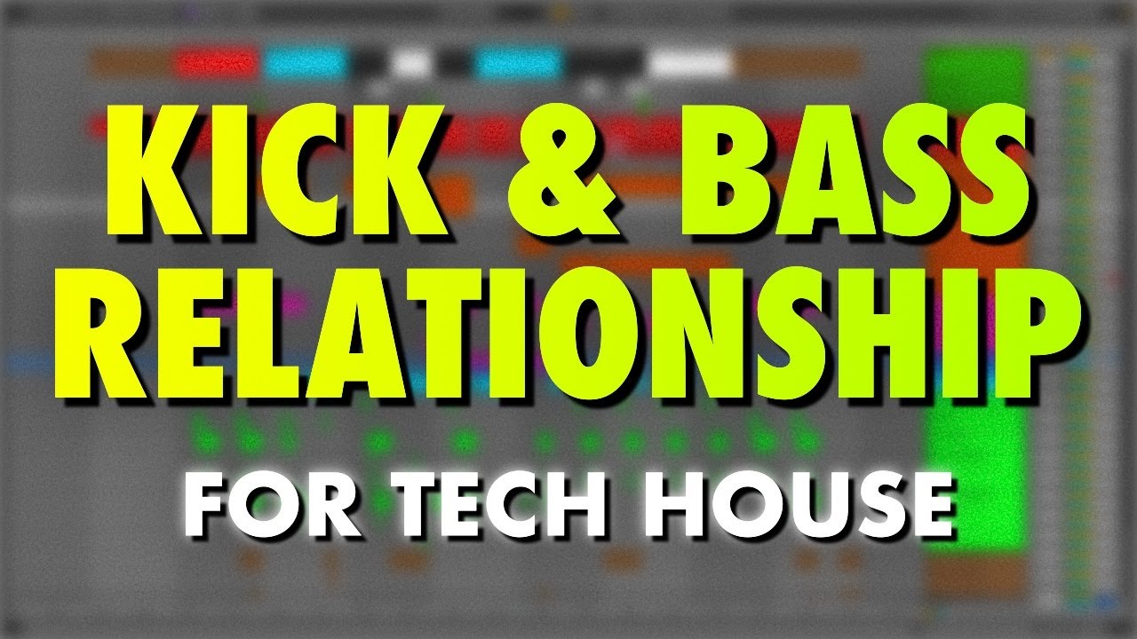 The PERFECT Kick-Bass Relationship For Tech House