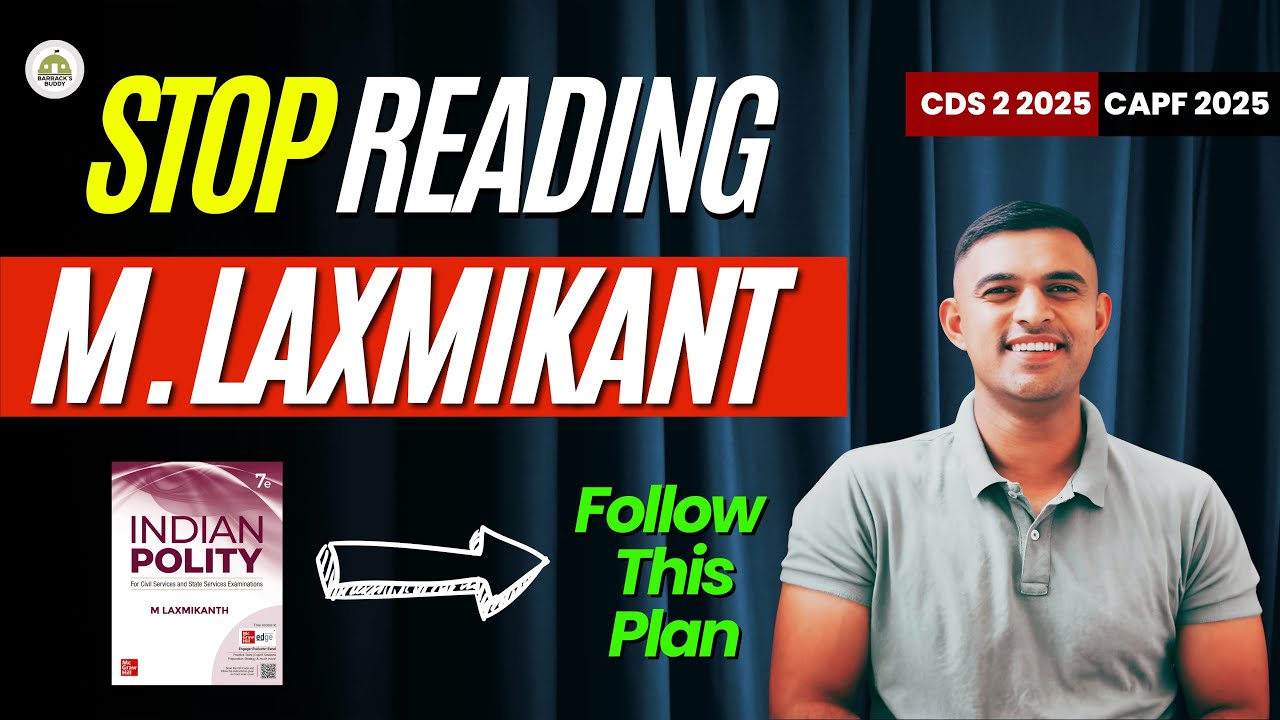 Polity Most Asked Topics List - CDS 2 2025 | CAPF 2025