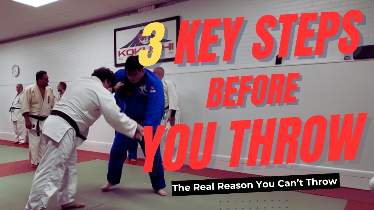 The 3 Most Important Phases Before You Throw in Judo and BJJ
