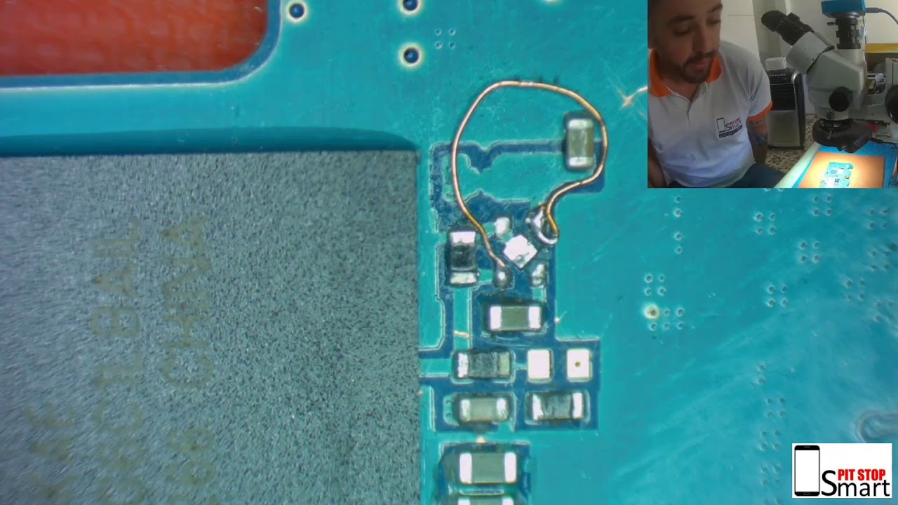 Reparo em Placa Samsung T560 T561 | Aparelho enviado por um escrito do Canal