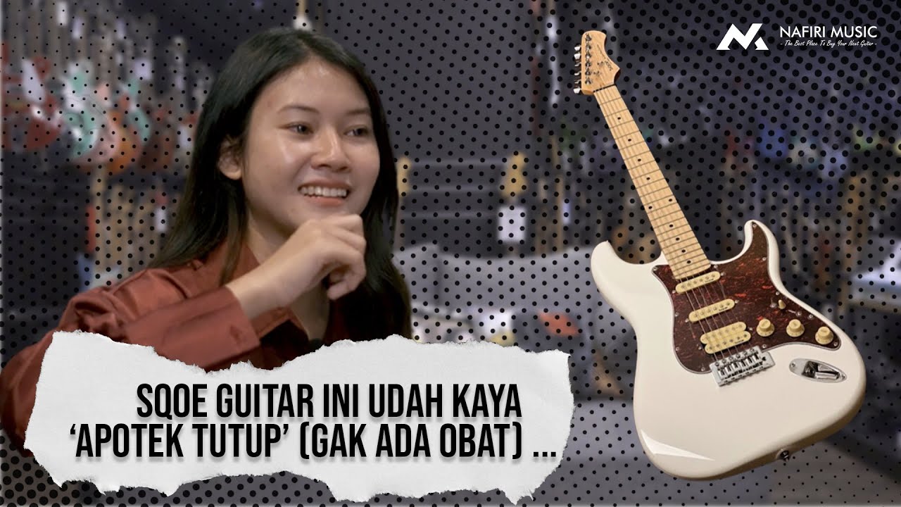 Meski Mata Rahajeng Ditutup, Tidak Akan Menghalangi Rasa Enaknya Gitar SQOE SEST250 Ini!!