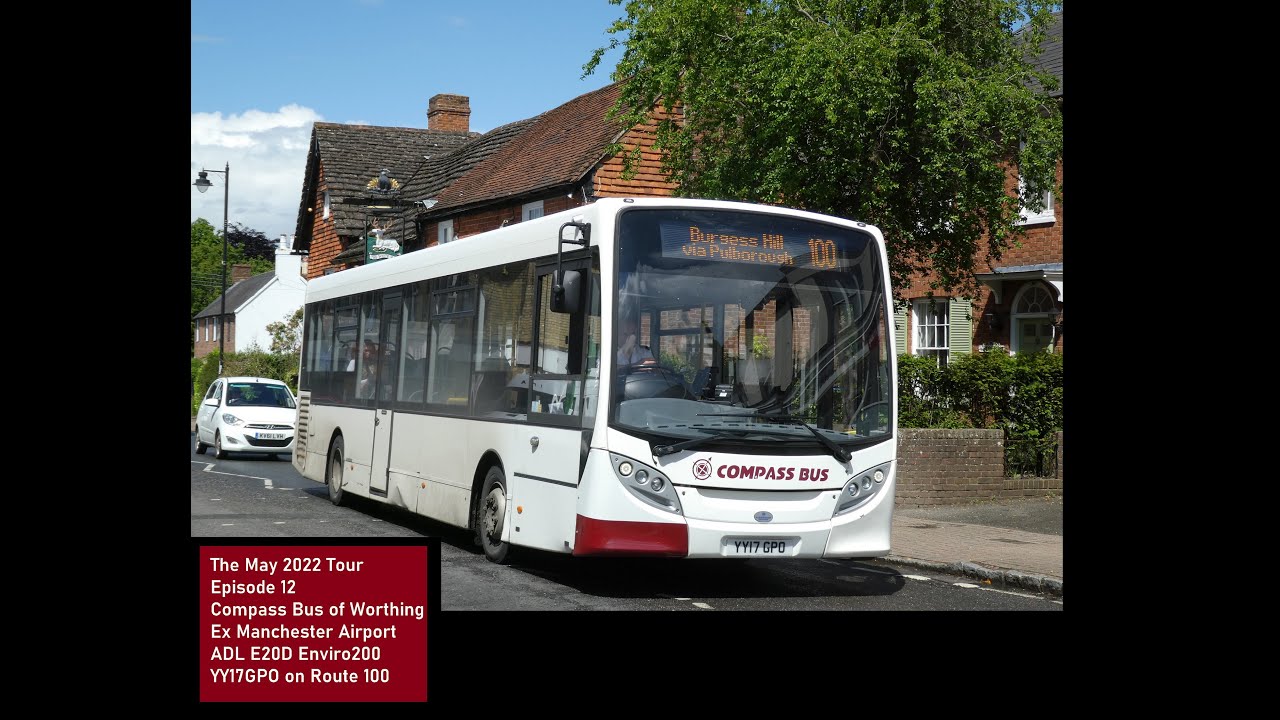 Not Bad! Compass Bus of Worthing ADL E20D Enviro200 YY17GPO on Route 100