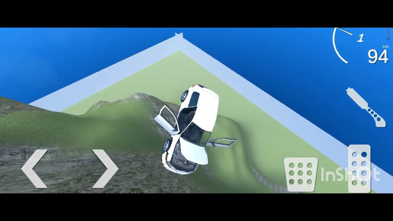 dangerous car accident video. car crash simulator game. #kkvideo# #accidentvideo# #caraccidentvideo#
