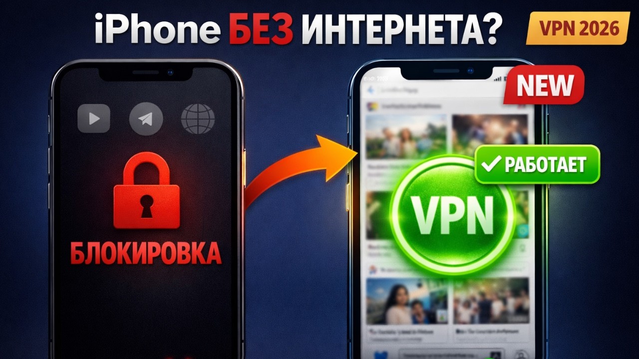 Как обойти блокировку интернета на Iphone 2026