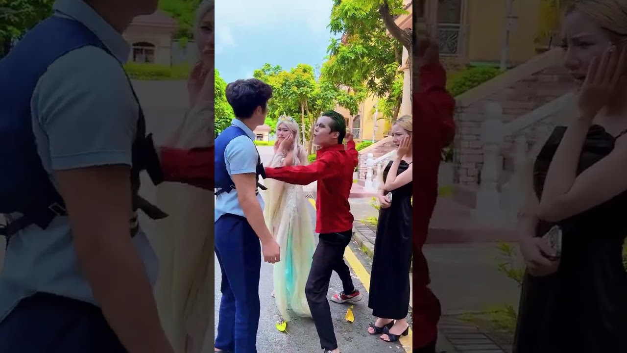 The Joker helped the White Angel#college #love #funny #shorts