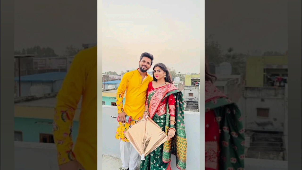 golu with his wife kajal soni❤🥰 #kajalsoni​ #golu008​ #shorts #love #couple​ #trending
