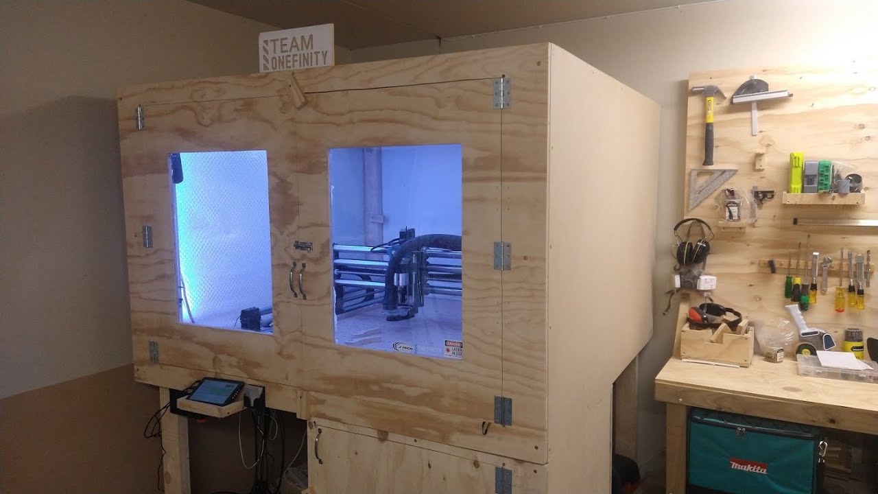 Episode 1 - Onefinity Soundproof Enclosure with Shopvac Cabinet Overview
