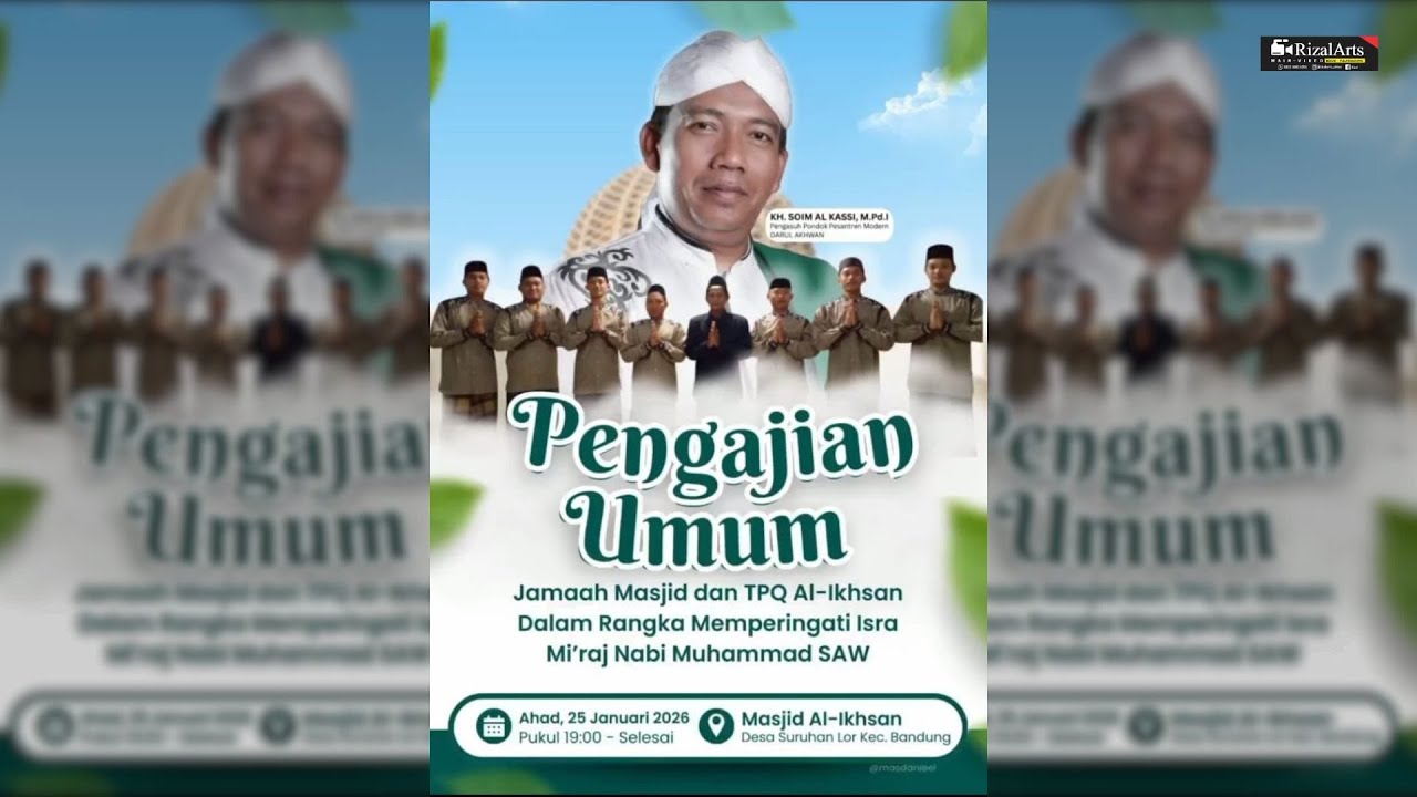 [Live] Pengajian Umum Kh. Soim Alkasi - Masjid Al Ikhsan Suruhan Lor Bandung | Lucu