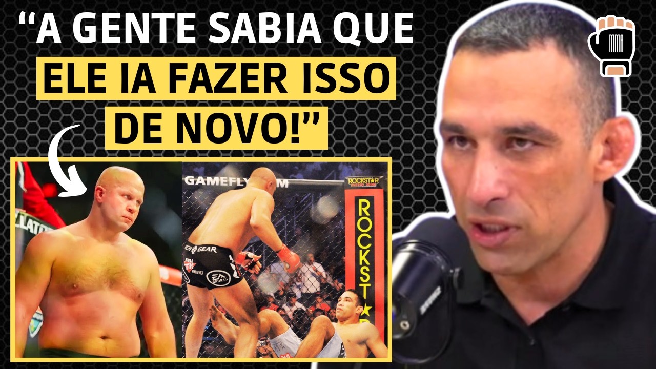FABRÍCIO WERDUM REVELA DETALHES DA ESTRATÉGIA PARA DERROTAR FEDOR EMELIANENKO