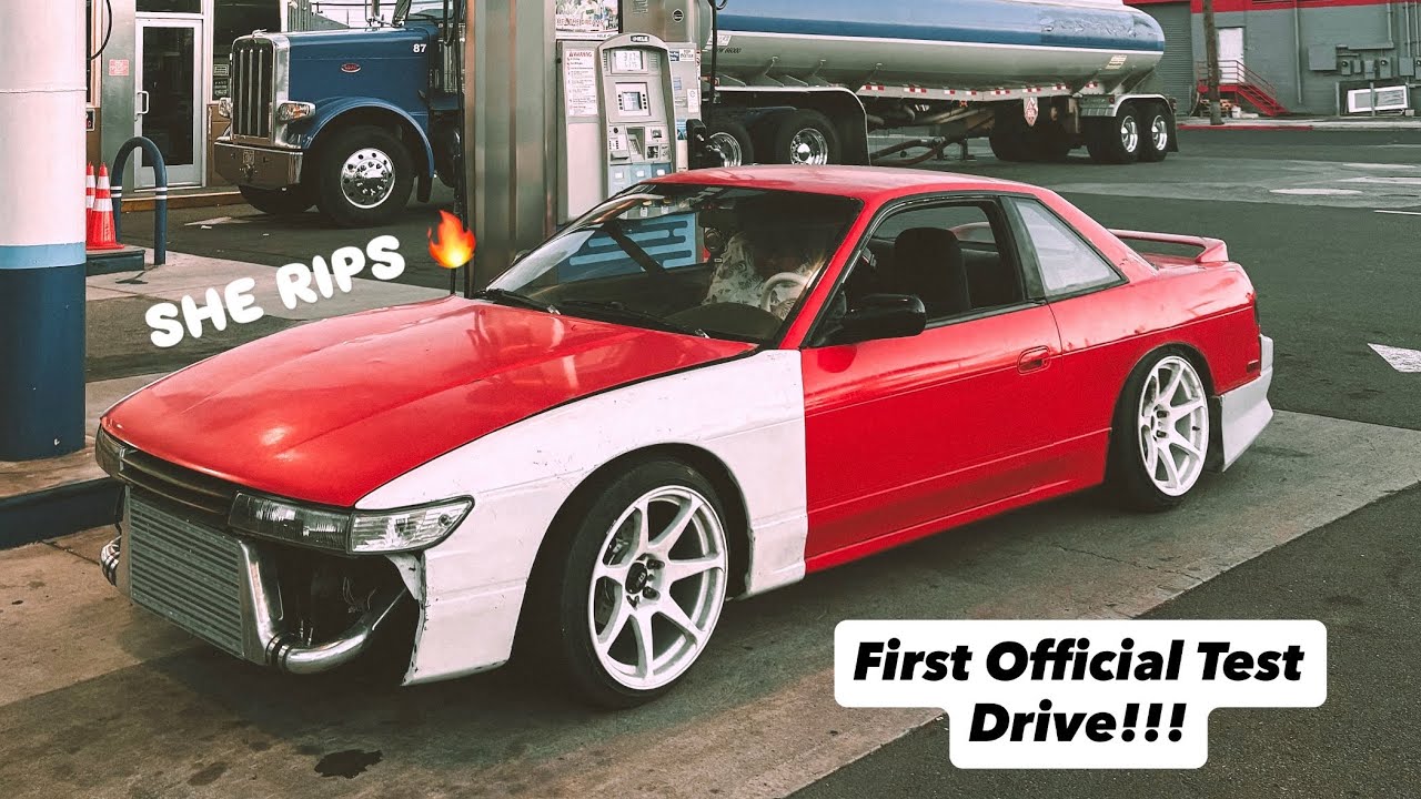 S13 Ep. 11 l First OFFICIAL Test Drive On The 240sx!!
