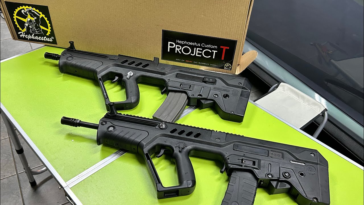 ［林肯工作室］稀少物件 GHK TAR21 GBB VS KWA TAR21 GBB 微解說 以色列Hephaestus 匠神 & KSC #softgun #airsoft サバゲー_서바이벌게임
