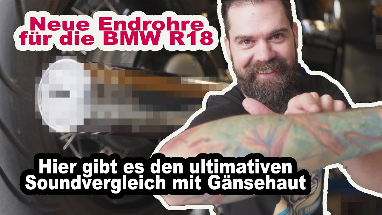 Neuer Auspuff für die BMW R18!  Ist das endlich der perfekte Sound zum Bike?
