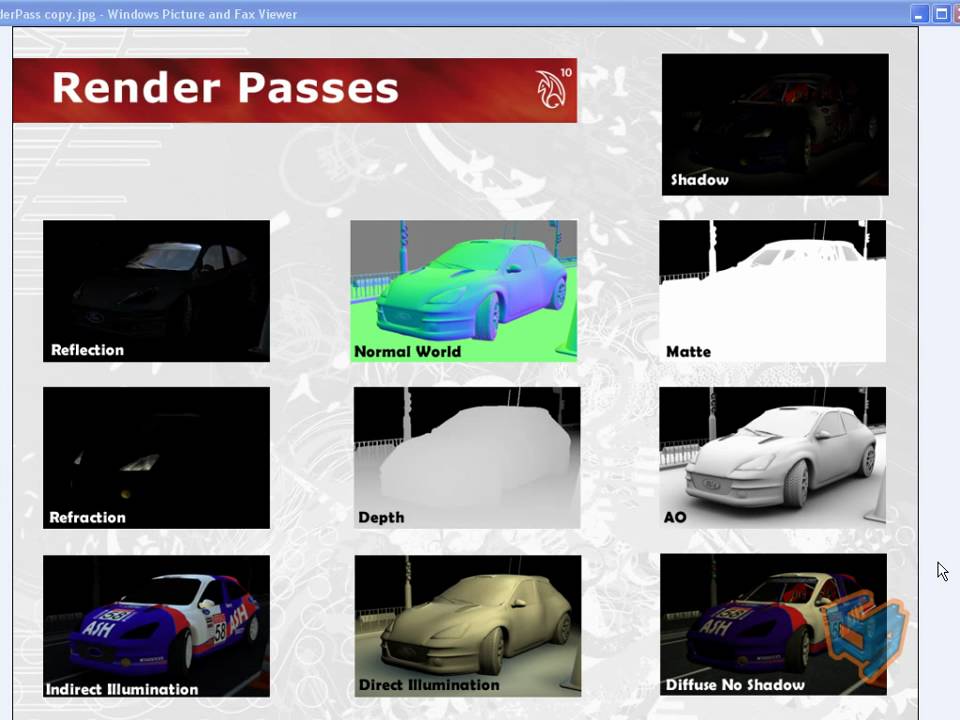 Maya render passes Part 1 - Tutorial